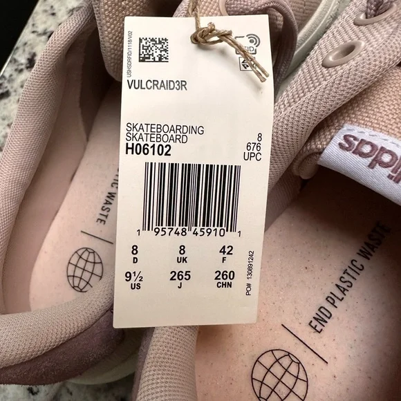 Adidas NWT VULC RAID3R LIFESTYLE
SKATEBOARDING 3-STRIPES
BRANDING - womens - Picture 5 of 7